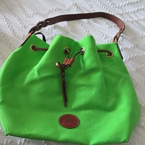 Dooney & Bourke Bright Green Hobo Bag